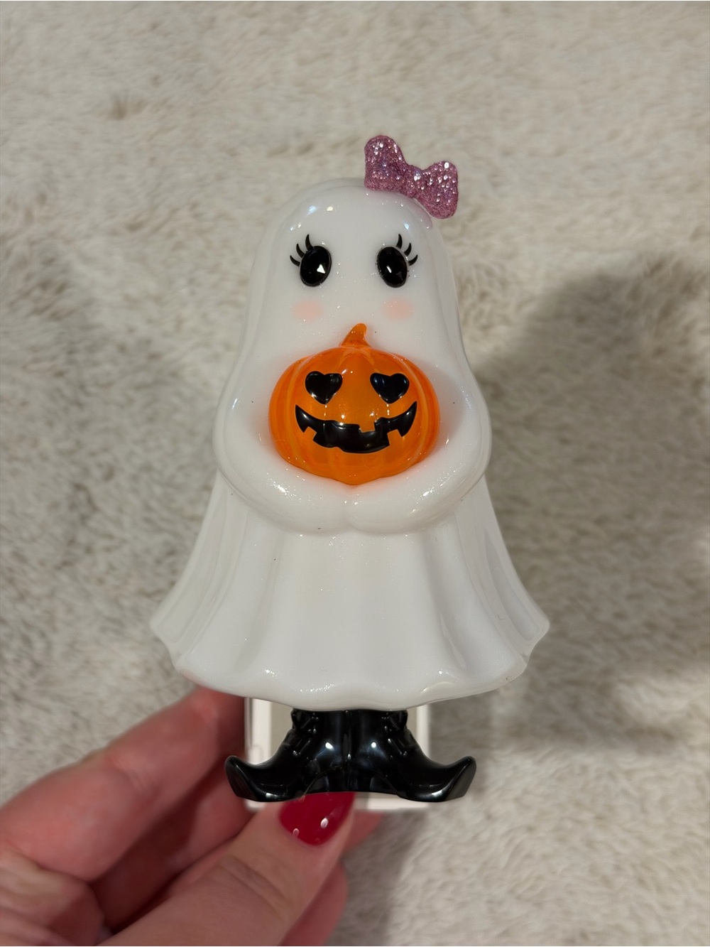 NWT bath and body works halloween ghost girl wallflower plug